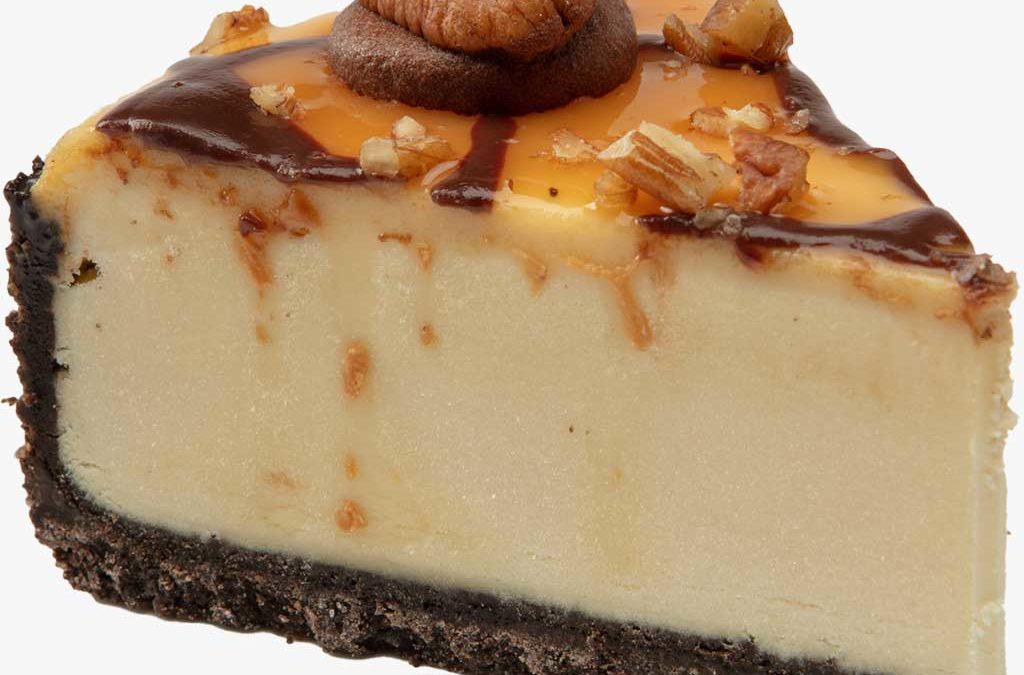 Caramel Pecan Cheesecake 8″ 8 Slice