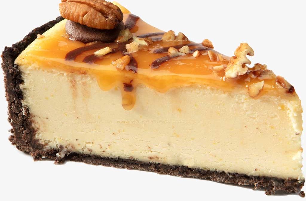 Caramel Pecan Cheesecake 10″ 14 Slice