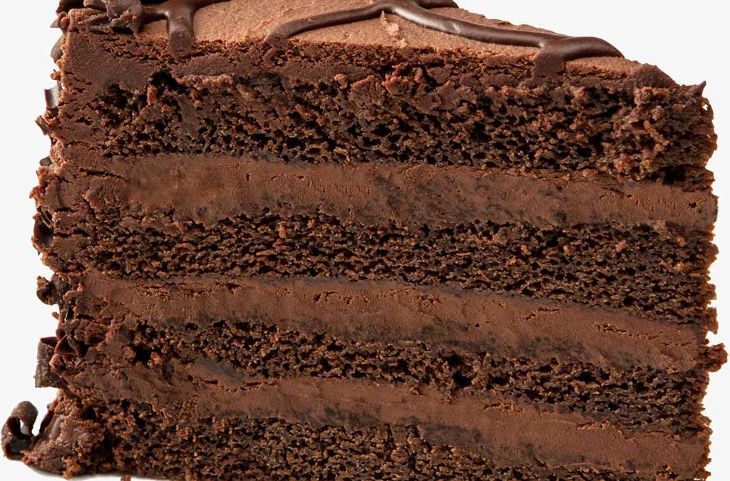 4 Layer Chocolate Cake 9″ 14 Slice